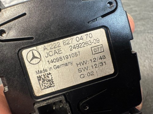 Uhr Analoguhr IWC Mercedes Benz S-Klasse W222 AMG A2228270470 Orig. - Picture 2 of 2