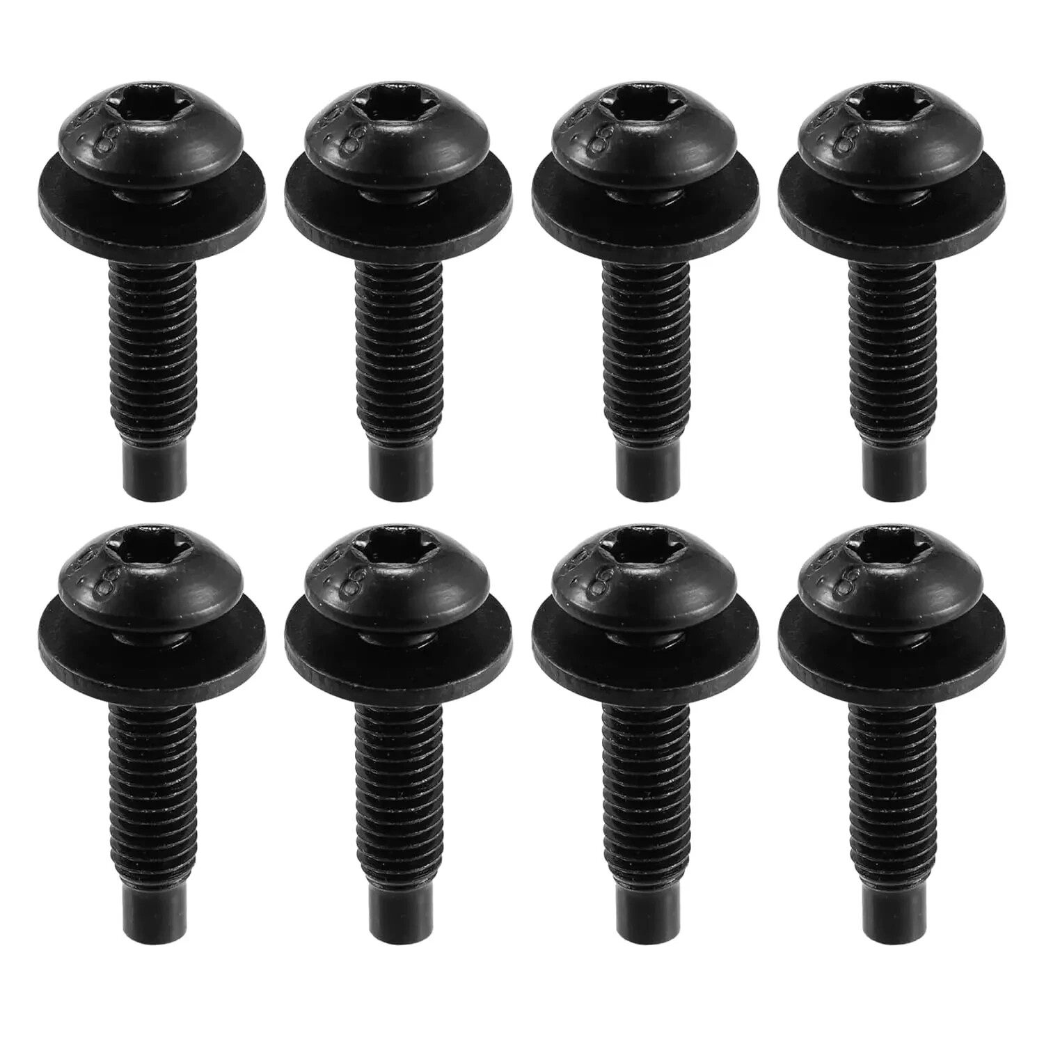 X AUTOHAUX 8Pcs Hard Top Torx Screws Bolts for Jeep Wrangler JK 2007-2018 Extra