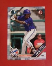 2019 Bowman Draft Dasan Brown 1ST BOWMAN #BD-63 Toronto Blue Jays FREE SHIPPING