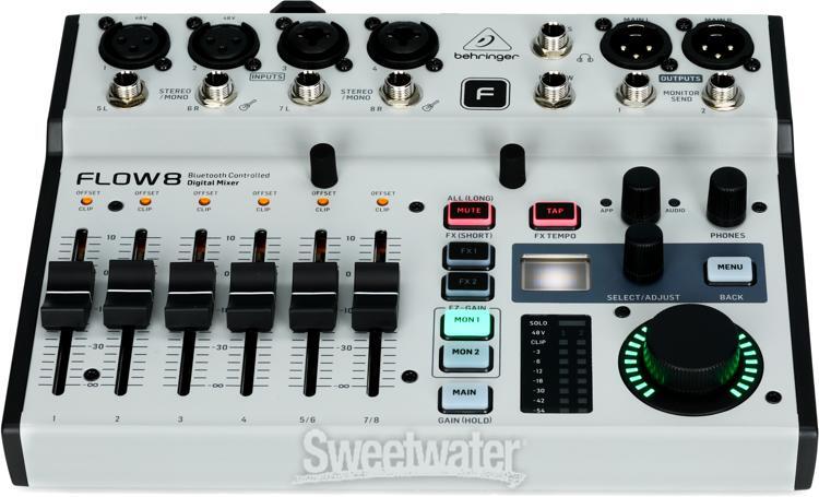 Behringer FLOW 8 8-input Digital Mixer with Bluetooth | eBay