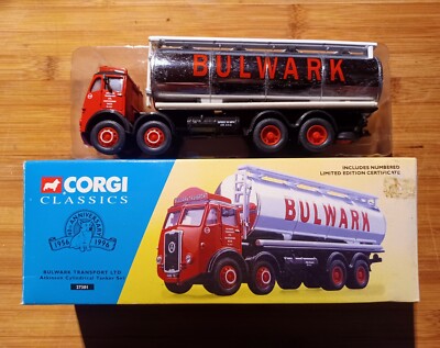 CORGI CLASSICS 27301 BULWARK TRANSPORT ATKINSON CYLINDRICAL TANKER 1:50 ...