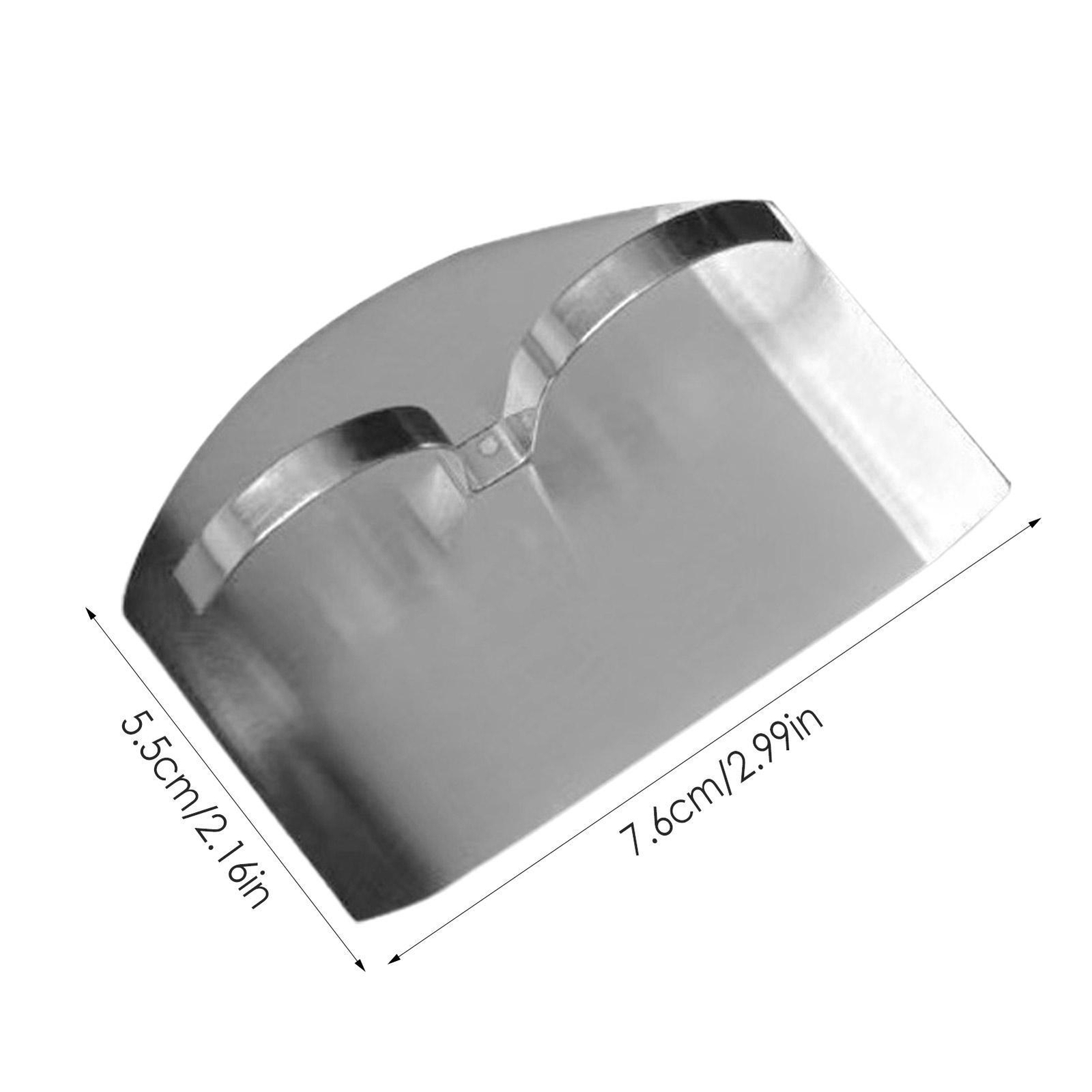 Finger Guard For Cutting, Unbreakable Stainless Steel Safe Slice Knife