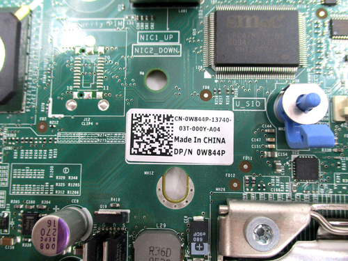 Dell PowerEdge R510 DDR3 Dual LGA 1366 Server Motherboard Dell P/N:0W844P Tested - Picture 5 of 5