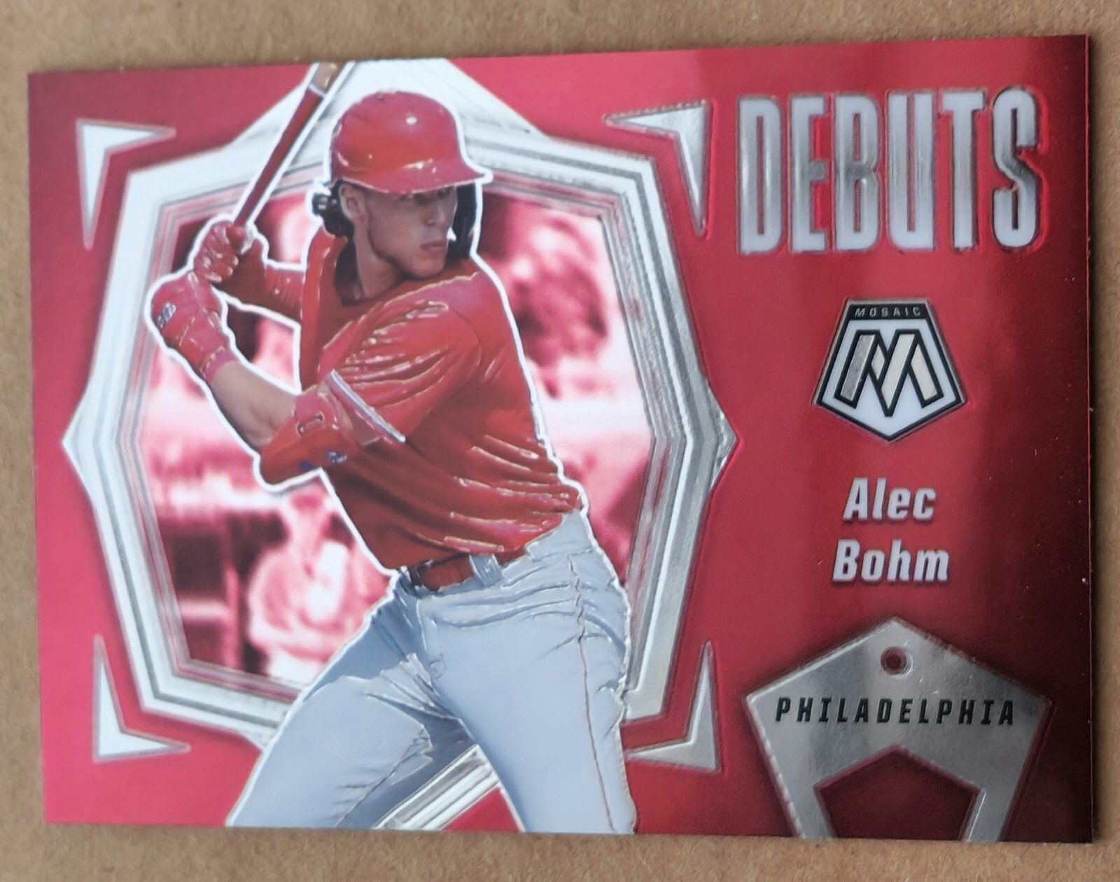 2021 Panini Mosaic Debuts Alec Bohm #PD20 Rookie RC
