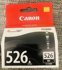 Canon CLI-526BK Black Ink Cartridge - 4540B001 For Canon Printers..genuine! UK