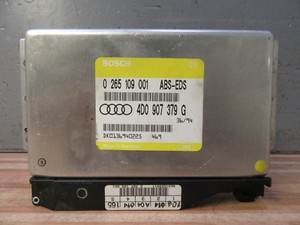 ABS EDS STEUERGERÄT + AUDI A8 4D A6 C4 A4 B5 + 0265109001 + 4D0907379G
