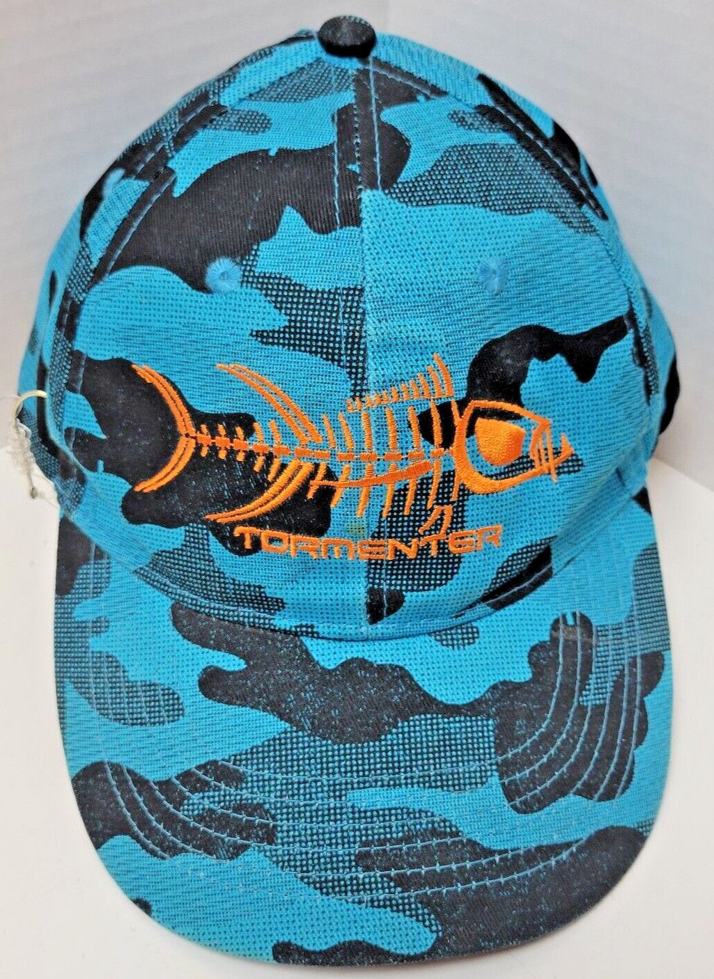 Tormenter Hat Cap Gray Black Hook Loop Trucker Fi… - image 1