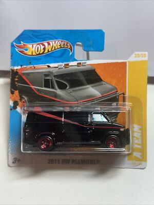 Hot Wheels A TEAM GMC 2011年製 2011 Hot Wheels Premiere A-TEAM VAN - 1983 GMC Vandura