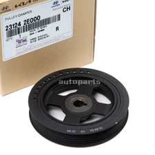 Genuine 231242E000 Crankshaft Damper Pulley For Hyundai Kia 2011-21