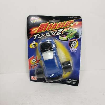 Mighty Engine Monster Tunerz Pull Back And Go Car NIP