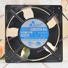 UF-12A23 H AC 230V 17/15W 12038 12CM 2 wire cooling fan 1 PCS FULLTECH Fan