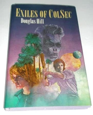 Douglas Hill Exiles of ColSec HC DJ  2nd edition EUC