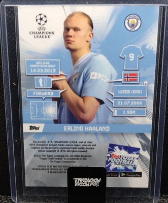 サッカー カラーマッチ 75シリ ハーランド panini haaland 2022-23