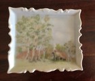Lovely Landscape Hand Painted Ceramic Decorative Wall Plate/dish 1979