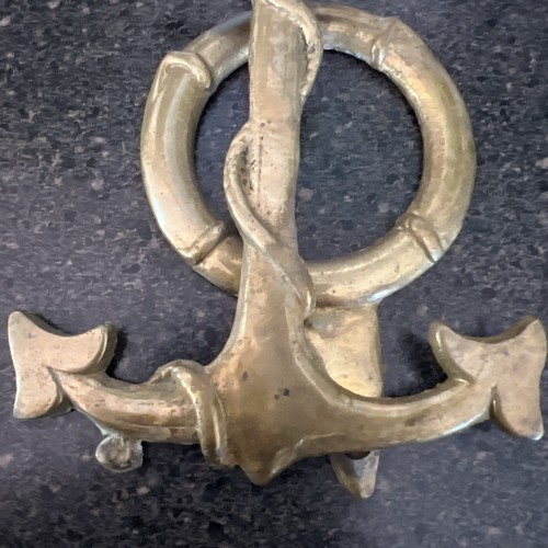 Vintage Brass Anchor Door Knocker - Picture 5 of 24