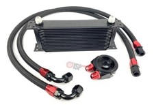 @@ Universal Ölkühler Kit 16 Reihen AN10  Black VR6 16V 1.8T S2 Turbo @@