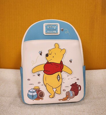 Loungefly Disney Winnie the Pooh Tear Mini Backpack Loungefly Disney Winnie the Pooh Tear Mini Backpack  main image 4
