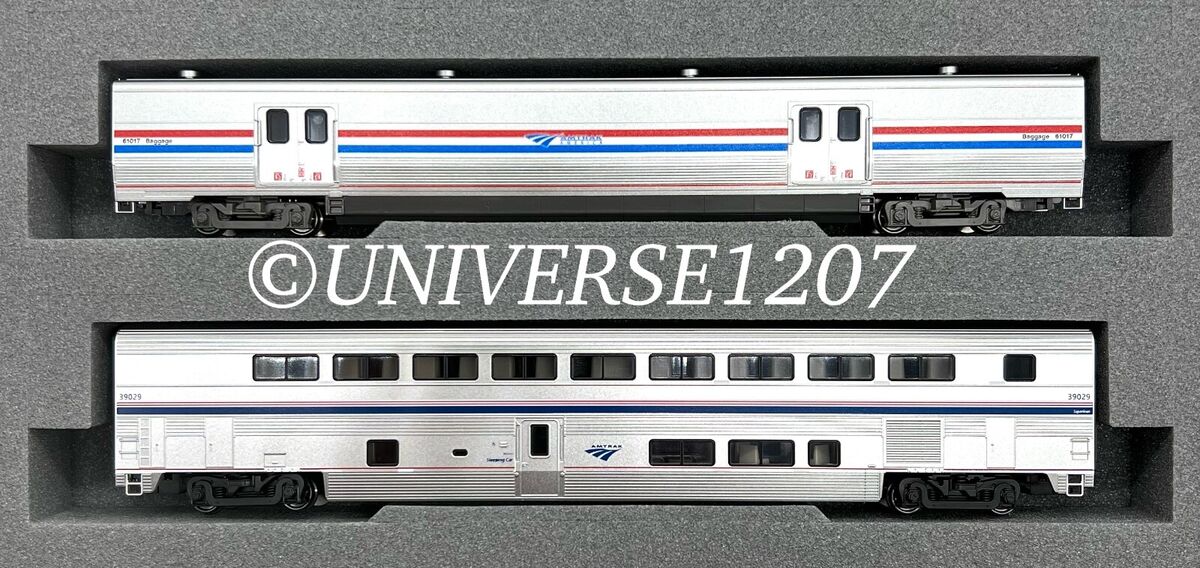 N Scale Kato 10-1789 Amtrak Superliner Phase VI 6-Car Set N Scale Kato 10-1789 Amtrak Superliner Phase VI 6-Car Set