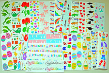 Mrs Grossman Sticker Lot- 24 Two by Six inch Complete and Unused Sheets