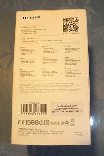 TP - Link AC 750 - Wi-Fi Range Extender - Erweiterung eines bestehenden WLANs - Bild 6 von 6