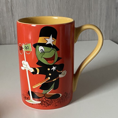 Taza de policía de tráfico exclusiva de JIMINY CRICKET de Disney Store