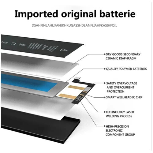 Original Hochleistungsakku für alle iPhone Modelle mit Werkzeugset - Bild 3 von 41