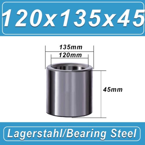 Lager Stahlhülse Buchse ID 70/72/75-130mm verschleißfeste Abstandshalter - Bild 147 von 154