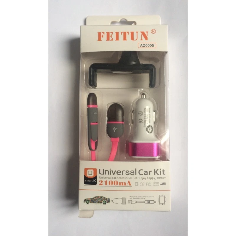 Set di Accessori per Auto Universale universal kit car per tutti i smartphone - Immagine 4 di 4