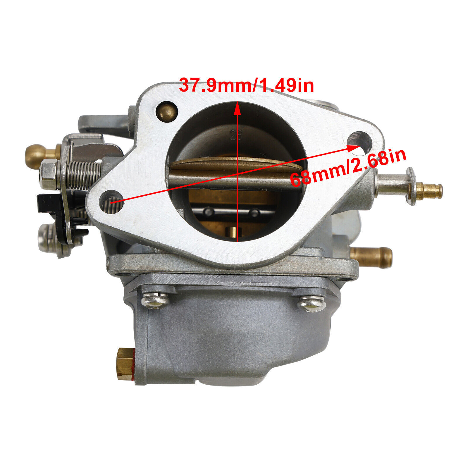 3pcs/set Carburetor Carb Assy 6K5-14301-10 For Yamaha 60HP E60M Outboard Engine