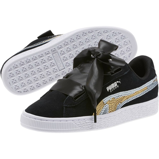 puma suede heart kids