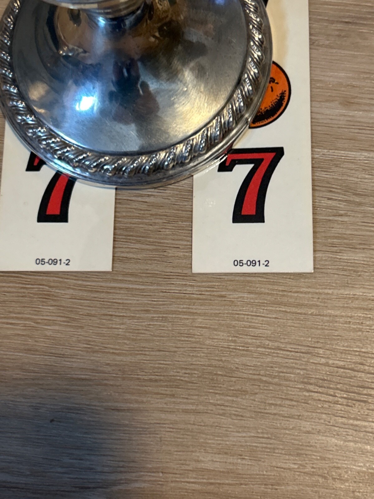 2 Sets of Mills ? Bally Slot Machine Reel Strips Oranges 7 Sevens 's