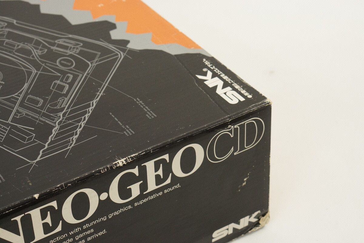 NEO GEO CD Console Boxed SNK Tested System -NTSC-J CD NEO GEO CD Console Boxed SNK Tested System -NTSC-J CD