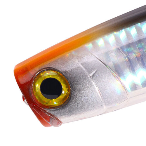 5 Stück 11cm/23g Popper Lure Fischköder Angeln Köder Haken Forelle Crankbait - Bild 9 von 16