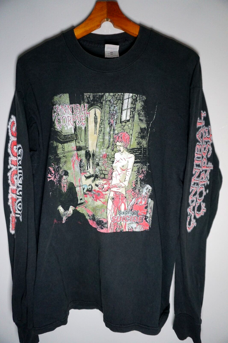 Vintage Cannibal Corpse Long Sleeve Shirt XL Gallery of