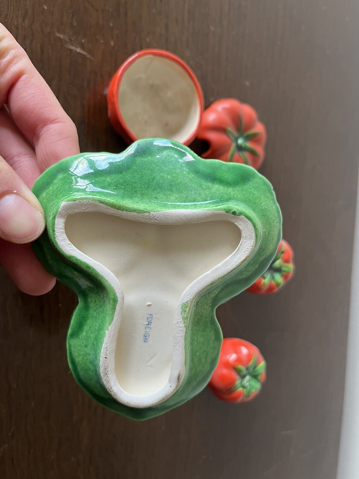 Vintage Tomato Cruet Set eBay