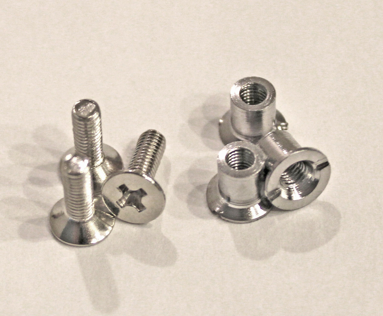 SET OF 3 STEEL BARREL NUTS & SCREWS FOR 10.5" METAL NAB TAPE REELS eBay