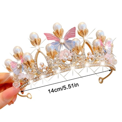 Wedding Crowns Rhinestones Tiaras Crystal Crowns Crystal Tiaras Princess Crowns - Picture 8 of 12