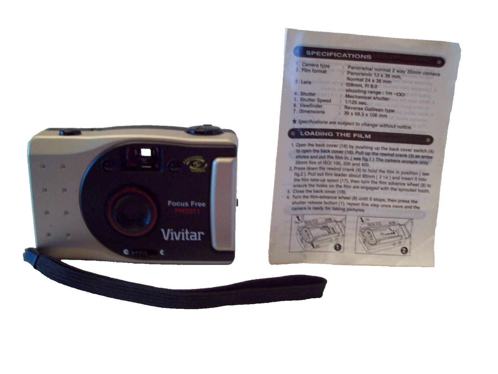 Cámaras de película panorámica Vivitar Auto