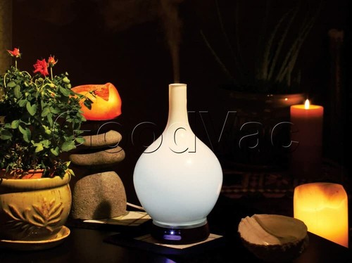 Case of 6 Ultrasonic Diffusers 150ml Glass Vase for Aromatherapy, Essential Oils - Picture 2 of 4