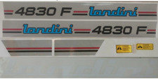 KIT ADESIVI DECALCOMANIE LANDINI 4830 F PER TRATTORI AGRICOLI CINGOLATI FRUTTETO