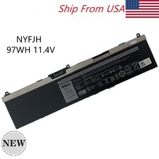 NEW OEM Genuine 97WH NYFJH Battery For Dell Precision 7530 7730 7540 7740 6-Cell
