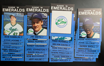 1988 Best Eugene Emeralds Minor League Cards -You pick 1! - A Kansas City Royals