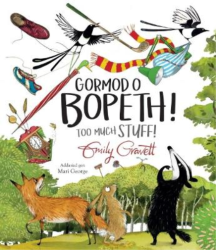 Emily Gravett Gormod o Bopeth! / Too Much Stuff! (Tapa dura) - Imagen 1 de 1