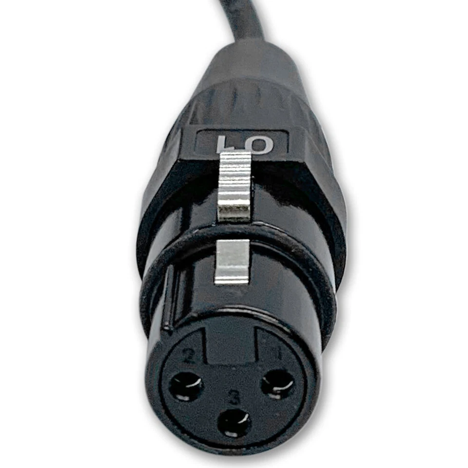 4 Channel RJ45 Ethercon to XLR Female Breakout Audio Snake Cable - 3 Feet - Image 4 of 4