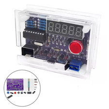 1Hz-50MHz Digital Crystal Oscillator Frequency Counter Meter DIY Tester + Case