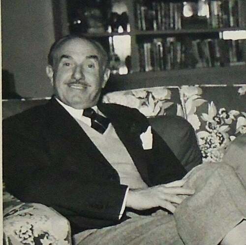 Jack L WARNER / ORIGINAL CANDID PHOTOGRAPH OF MOVIE MOGULS JACK L WARNER - Picture 2 of 3