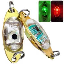 5x Fishing LED Lure Light Eye Shape Artificial Attracting Light Bait Underwater