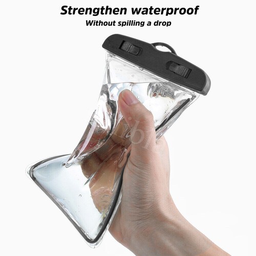 2PCS Universal Waterproof Case Bag IPX8 For Phone Pouch Dry Bag Luminous Summer - Picture 8 of 13
