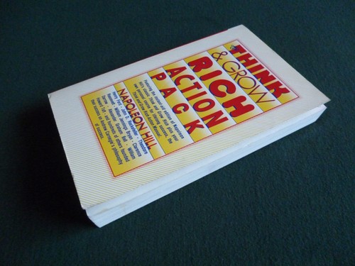 THINK & GROW RICH ACTION PACK NAPOLEON HILL 1990 PLUME ERSTER DRUCK SEHR GUT. - Bild 3 von 6