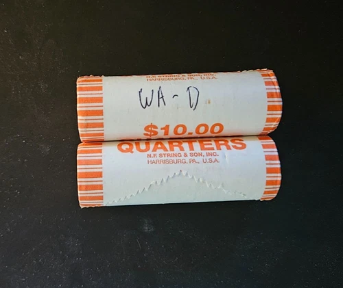 2007 WASHINGTON STATE QUARTER DENVER BANK ROLL UNC.